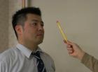 寄り眼の練習